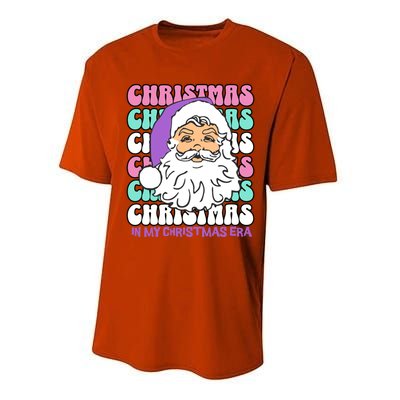 In My Christmas Era Print Gift Performance Sprint T-Shirt