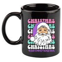 In My Christmas Era Print Gift 11oz C Handle Ceramic Mug