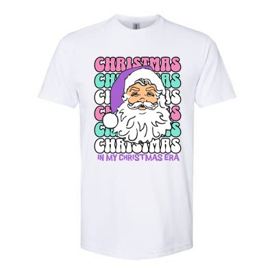 In My Christmas Era Print Gift Softstyle® CVC T-Shirt