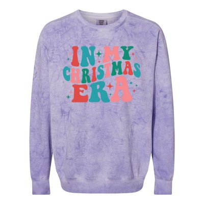 In My Christmas Era Gift Colorblast Crewneck Sweatshirt