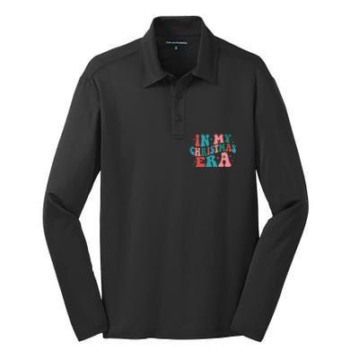 In My Christmas Era Gift Silk Touch Performance Long Sleeve Polo