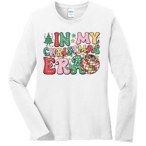 In My Christmas Era Xmas Holiday Ladies Long Sleeve Shirt