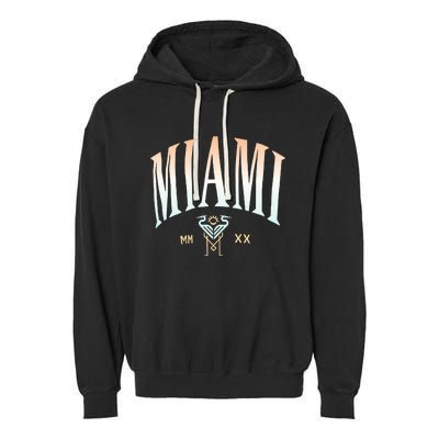 Inter Miami Cf Gradient Heavy Relaxed Garment-Dyed Fleece Hoodie