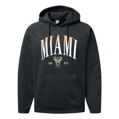 Inter Miami Cf Gradient Heavy Relaxed Performance Fleece Hoodie