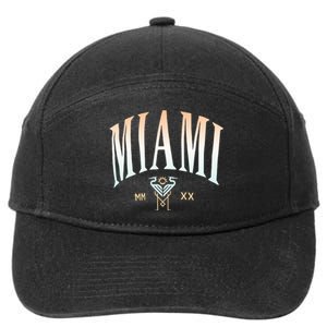 Inter Miami Cf Gradient Heavy Relaxed 7-Panel Snapback Hat