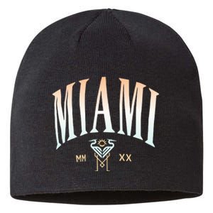 Inter Miami Cf Gradient Heavy Relaxed Sustainable Beanie