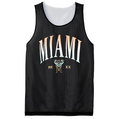 Inter Miami Cf Gradient Heavy Relaxed Mesh Reversible Basketball Jersey Tank