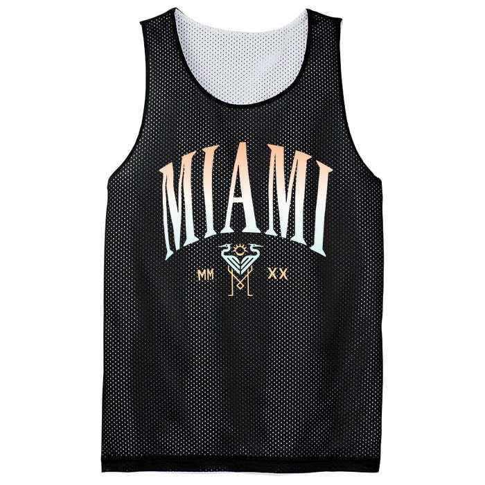 Inter Miami Cf Gradient Heavy Relaxed Mesh Reversible Basketball Jersey Tank