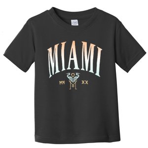 Inter Miami Cf Gradient Heavy Relaxed Toddler T-Shirt