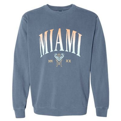 Inter Miami Cf Gradient Heavy Relaxed Garment-Dyed Sweatshirt