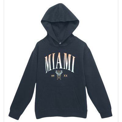 Inter Miami Cf Gradient Heavy Relaxed Urban Pullover Hoodie