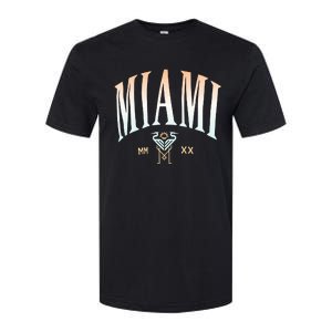 Inter Miami Cf Gradient Heavy Relaxed Softstyle CVC T-Shirt