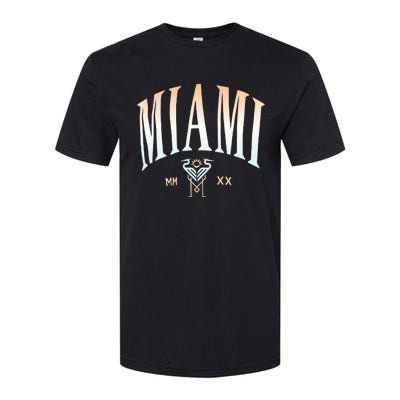 Inter Miami Cf Gradient Heavy Relaxed Softstyle CVC T-Shirt