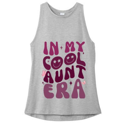 In My Cool Aunt Era Cute Gift Ladies PosiCharge Tri-Blend Wicking Tank