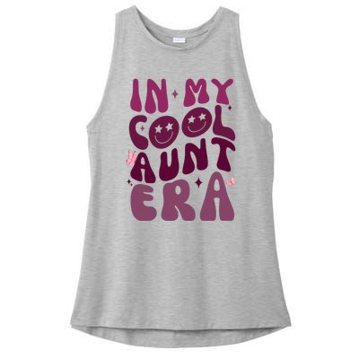 In My Cool Aunt Era Cute Gift Ladies PosiCharge Tri-Blend Wicking Tank