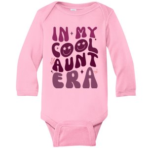 In My Cool Aunt Era Cute Gift Baby Long Sleeve Bodysuit