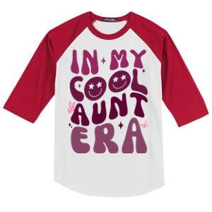 In My Cool Aunt Era Cute Gift Kids Colorblock Raglan Jersey