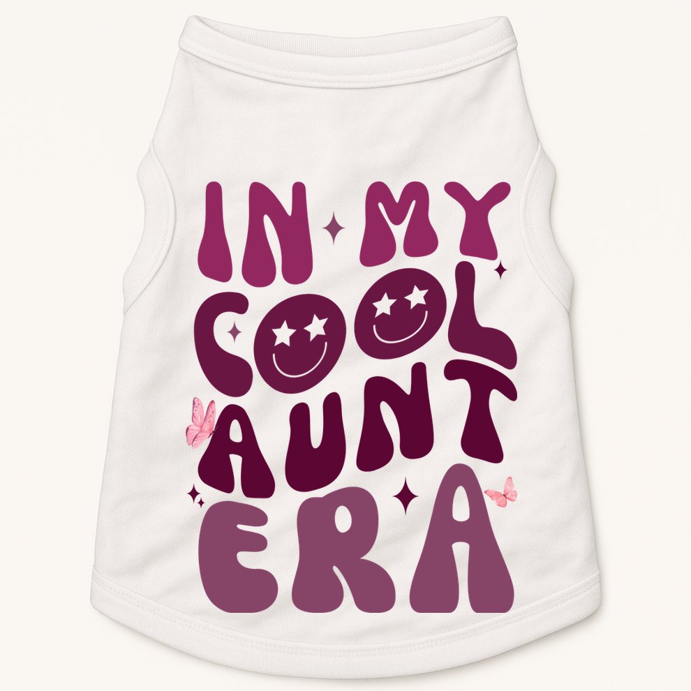 In My Cool Aunt Era Cute Gift Doggie Tank