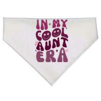 In My Cool Aunt Era Cute Gift USA-Made Doggie Bandana