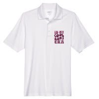 In My Cool Aunt Era Cute Gift Men's Origin Performance Piqué Polo