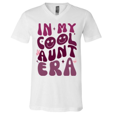 In My Cool Aunt Era Cute Gift V-Neck T-Shirt