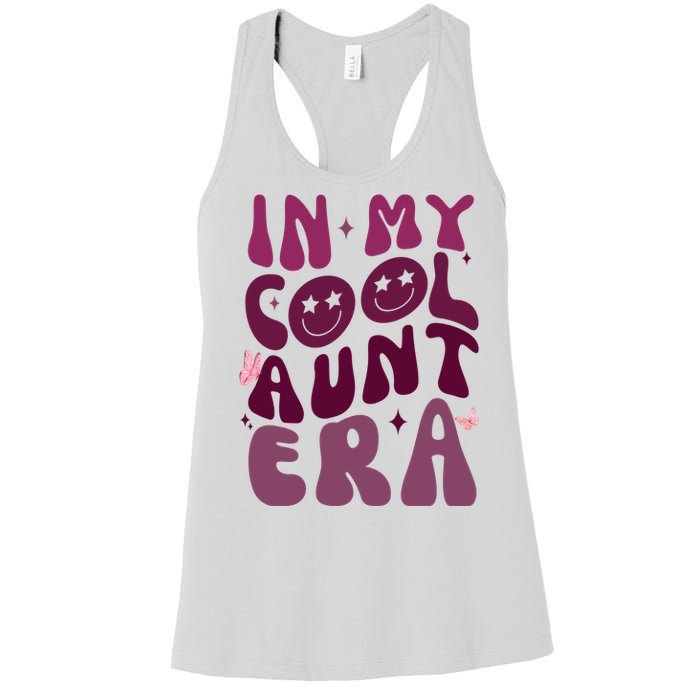 In My Cool Aunt Era Cute Gift Women's Racerback Tank