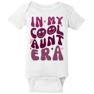 In My Cool Aunt Era Cute Gift Baby Bodysuit