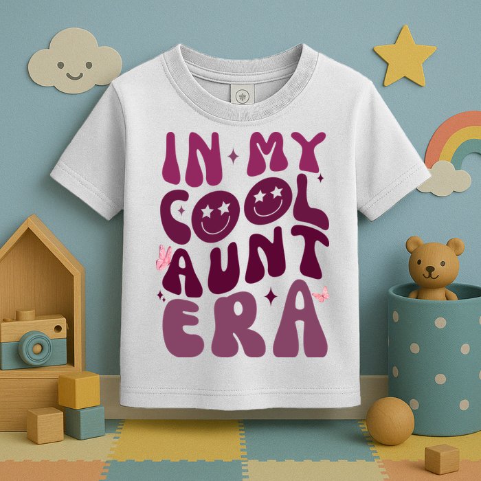 In My Cool Aunt Era Cute Gift Toddler T-Shirt