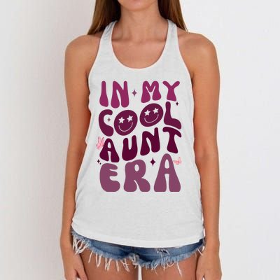 In My Cool Aunt Era Cute Gift Women's Knotted Racerback Tank