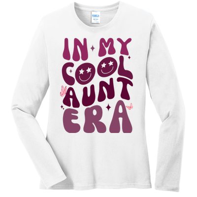 In My Cool Aunt Era Cute Gift Ladies Long Sleeve Shirt