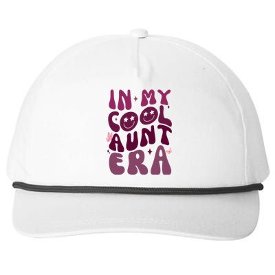 In My Cool Aunt Era Cute Gift Snapback Five-Panel Rope Hat