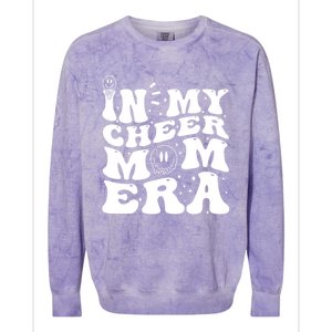 In My Cheer Mom Era Funny Cheerleading Mom Design Funny Gift Colorblast Crewneck Sweatshirt