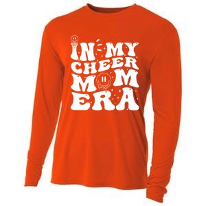 In My Cheer Mom Era Funny Cheerleading Mom Design Funny Gift Cooling Performance Long Sleeve Crew