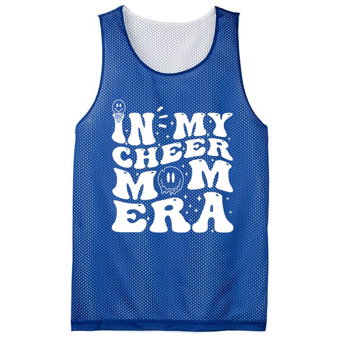 In My Cheer Mom Era Funny Cheerleading Mom Design Funny Gift Mesh Reversible Basketball Jersey Tank