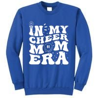 In My Cheer Mom Era Funny Cheerleading Mom Design Funny Gift Tall Sweatshirt