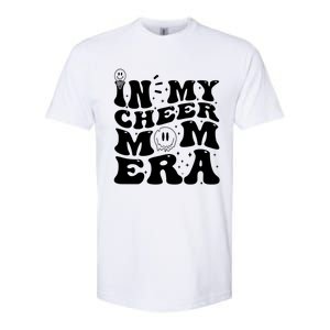 In My Cheer Mom Era Funny Cheerleading Mom Design Funny Gift Softstyle CVC T-Shirt