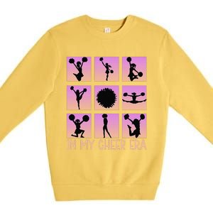 In My Cheer Era Women Cheer Leader Cheerleading Premium Crewneck Sweatshirt