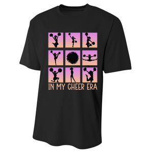 In My Cheer Era Women Cheer Leader Cheerleading Performance Sprint T-Shirt