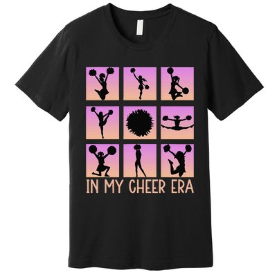 In My Cheer Era Women Cheer Leader Cheerleading Premium T-Shirt