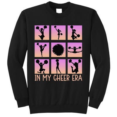 In My Cheer Era Women Cheer Leader Cheerleading Tall Sweatshirt