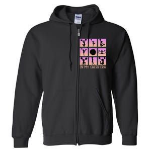 In My Cheer Era Women Cheer Leader Cheerleading Full Zip Hoodie