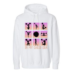 In My Cheer Era Women Cheer Leader Cheerleading Garment-Dyed Fleece Hoodie