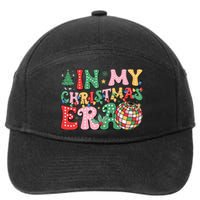 In My Christmas Era Family Matching Merry Christmas 2024 7-Panel Snapback Hat