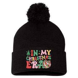 In My Christmas Era Family Matching Merry Christmas 2024 Pom Pom 12in Knit Beanie