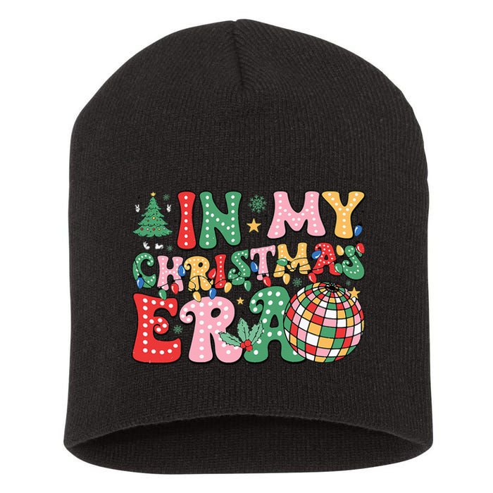 In My Christmas Era Family Matching Merry Christmas 2024 Short Acrylic Beanie