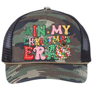 In My Christmas Era Family Matching Merry Christmas 2024 Retro Rope Trucker Hat Cap