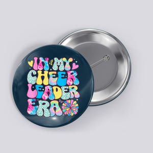 In My Cheerleader Era Girl Retro Cheer Leader Cheerleading Button