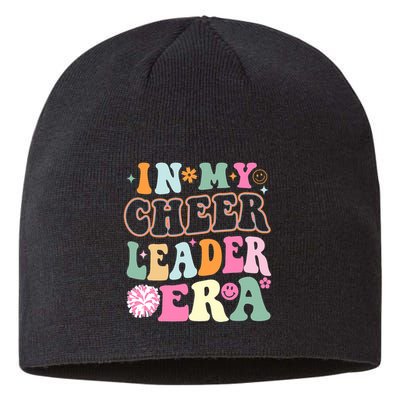 In My Cheer Coach Era Funny Retro Cheerleader Cheerleading Sustainable Beanie