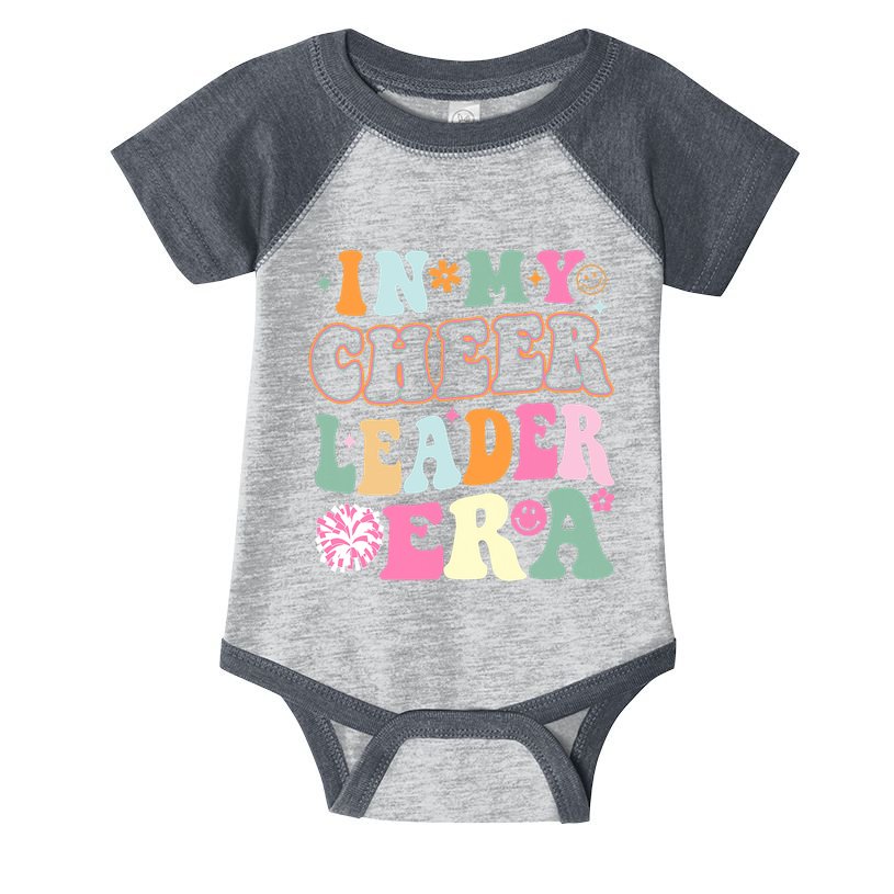 In My Cheer Coach Era Funny Retro Cheerleader Cheerleading Infant Baby Jersey Bodysuit