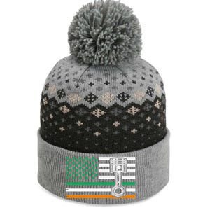 Irish Mechanic Cute Gift Machinist Cute Gift St Patrick’s Day Funny Gift The Baniff Cuffed Pom Beanie